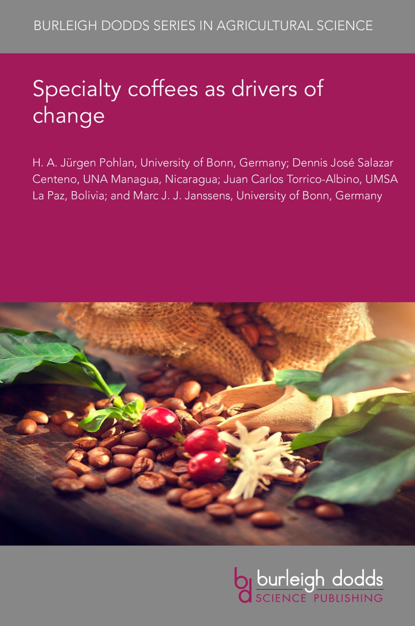 Cover image for Specialty coffees as drivers of change ISBN 9781801465908